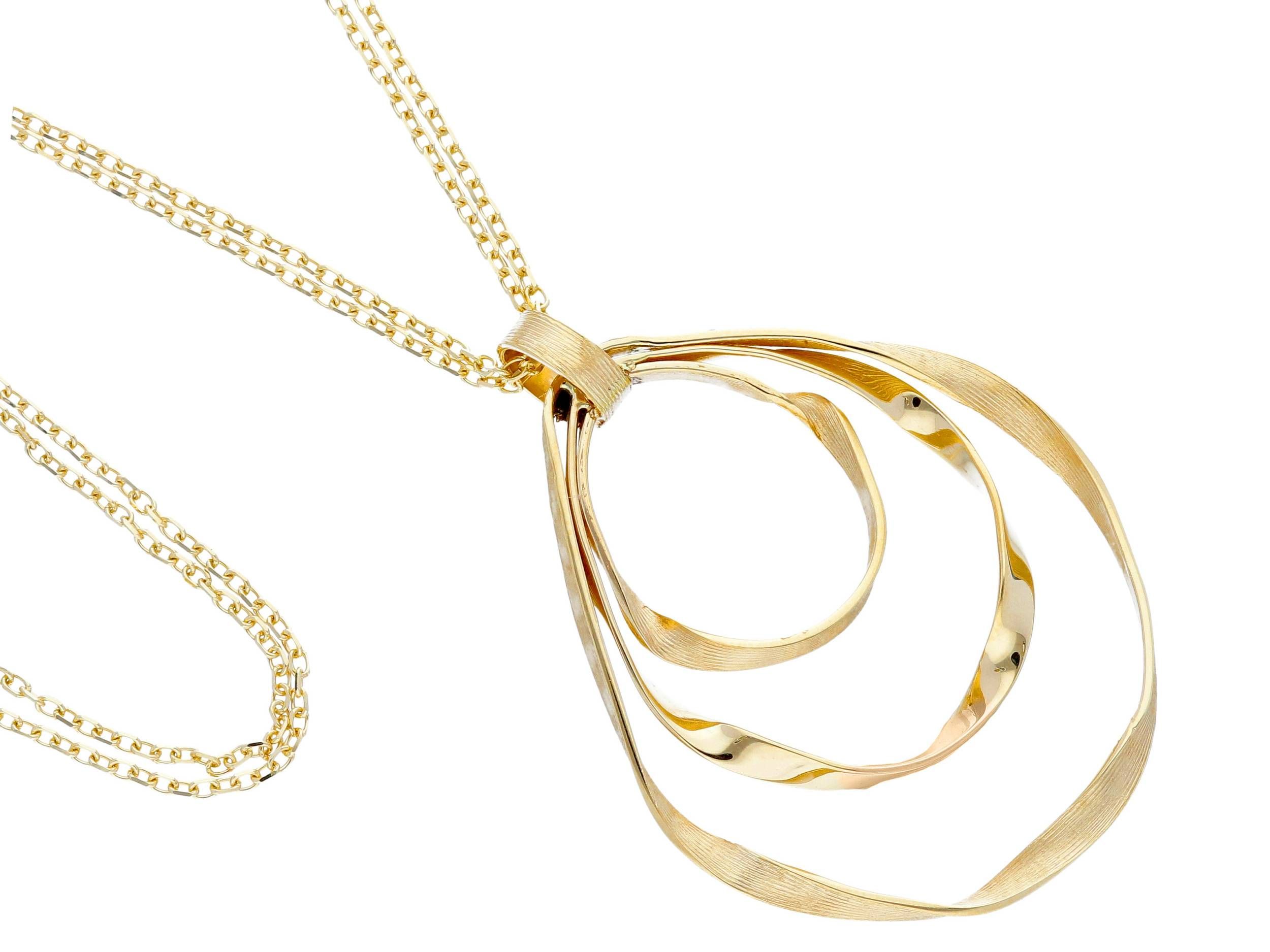 Golden necklace k14 (code S242321)